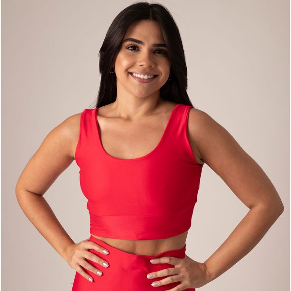 Top Valentina Chic Red - Imagem 3