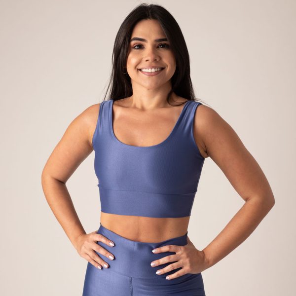 Top Valentina Blue Jeans - Imagem 3