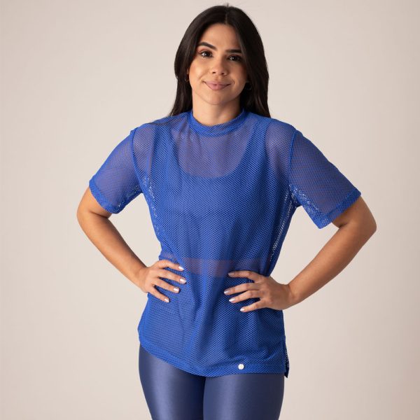 Camisa Over Pri Azul