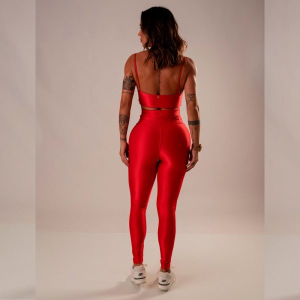 Calça Legging Marcela Chic Red - Imagem 4