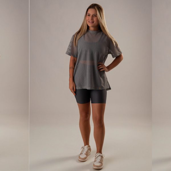 Camisa Over Pri Cinza - Imagem 3
