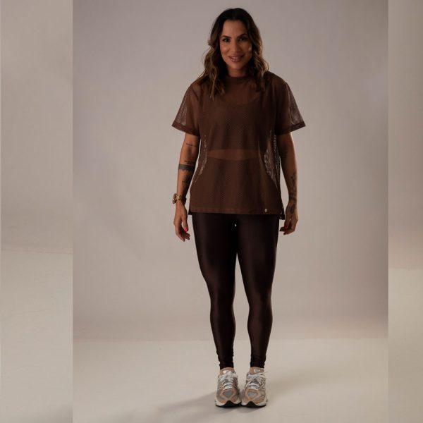 Camisa Over Pri Coffee - Imagem 3