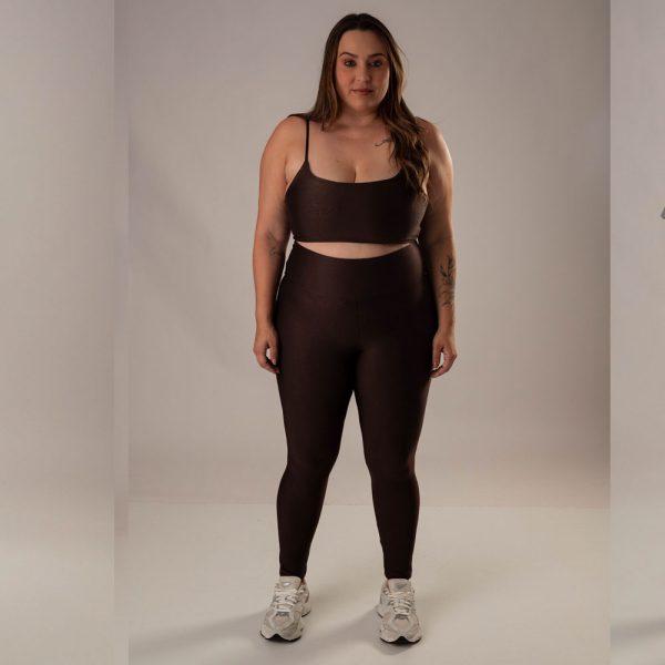 Calça Legging Marcela Coffee - Imagem 7