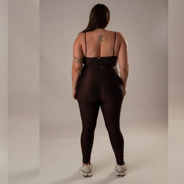 Calça Legging Marcela Coffee - Imagem 8