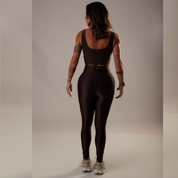 Calça Legging Marcela Coffee - Imagem 4