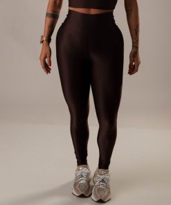 Calça Legging Marcela Coffee