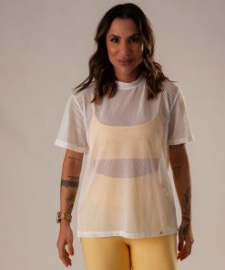 Camisa Over Pri Branco