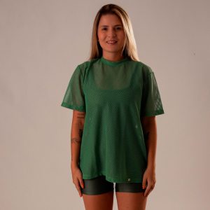 Camisa Over Pri Croco