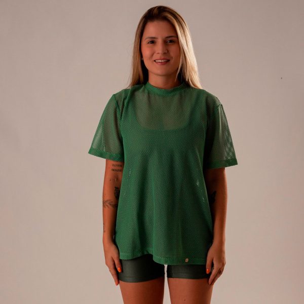 Camisa Over Pri Croco