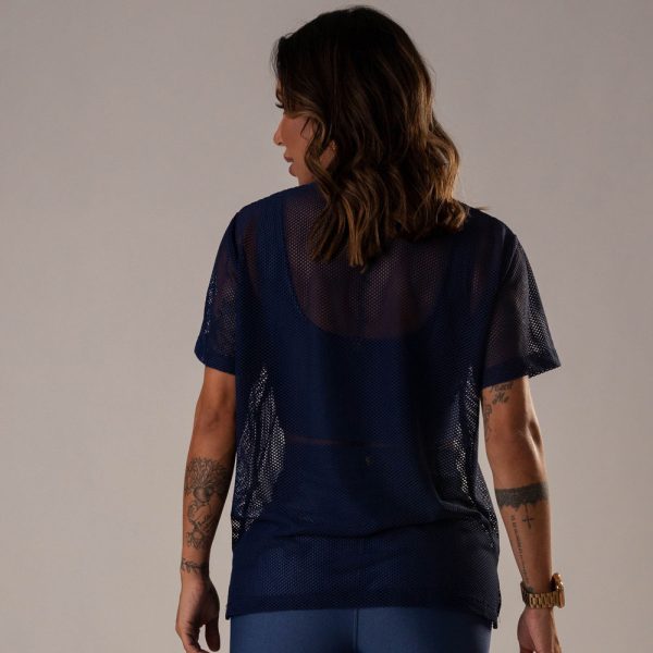 Camisa Over Pri Marinho - Imagem 2