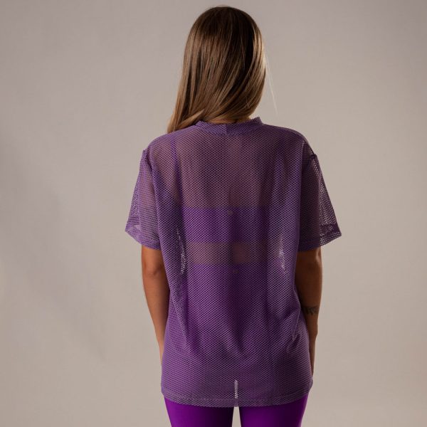 Camisa Over Pri Lilás - Imagem 2