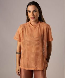 Camisa Over Pri Bronze