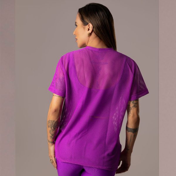 Camisa Over Pri Fúcsia - Imagem 2