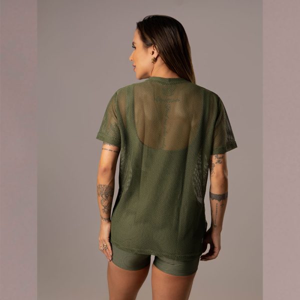 Camisa Over Pri Croco - Imagem 4