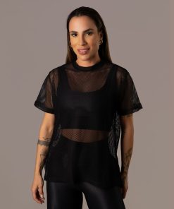 Camisa Over Pri Preto